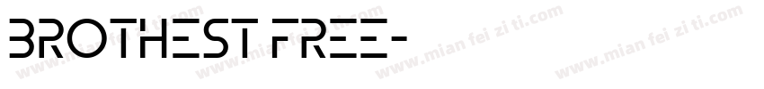 brothest free字体转换